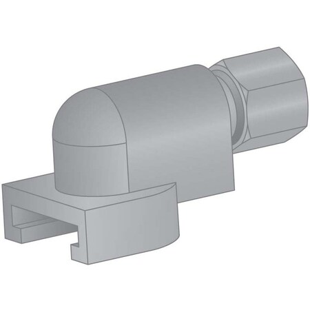 Heritage Industrial PushOn Btn Hd Coupler 1/8-27NPTF AL PL H84420